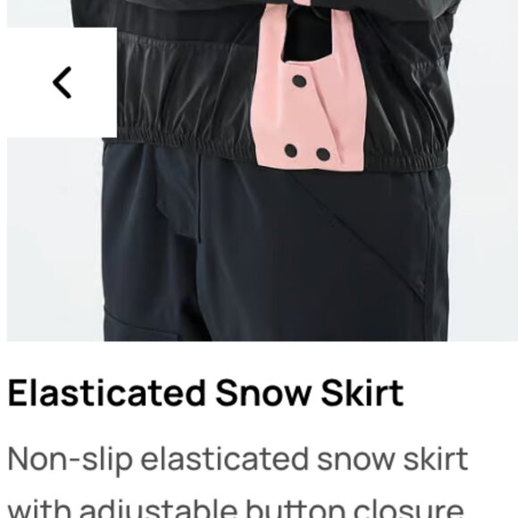 Montec Dune W Ski Jacket Yellow - Small - Picture 5 of 10